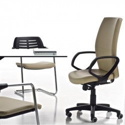 Duke kárpitozott irodai szék állítható magassággal