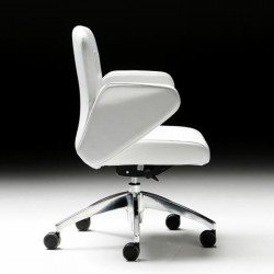 Halfpipe kárpitozott irodai szék állítható magassággal - szinkron mechanizmussal