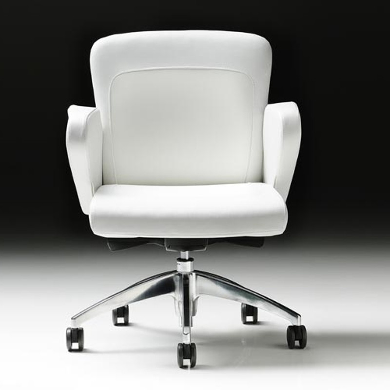 Halfpipe kárpitozott irodai szék állítható magassággal - gázliftes