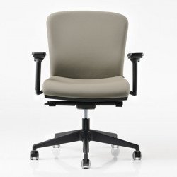 Halfpipe kárpitozott irodai szék állítható magassággal - gázliftes