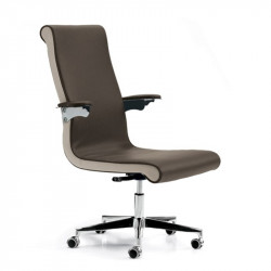 Liz kárpitozott állítható magasságú vezetõi irodai szék - gázliftes 05 Fémvázas karosszékek Diemme