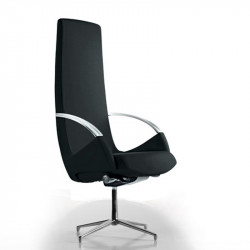 Moon kárpitozott vezetõi irodai szék magas háttámlával - forgatható 05 Fémvázas karosszékek Diemme