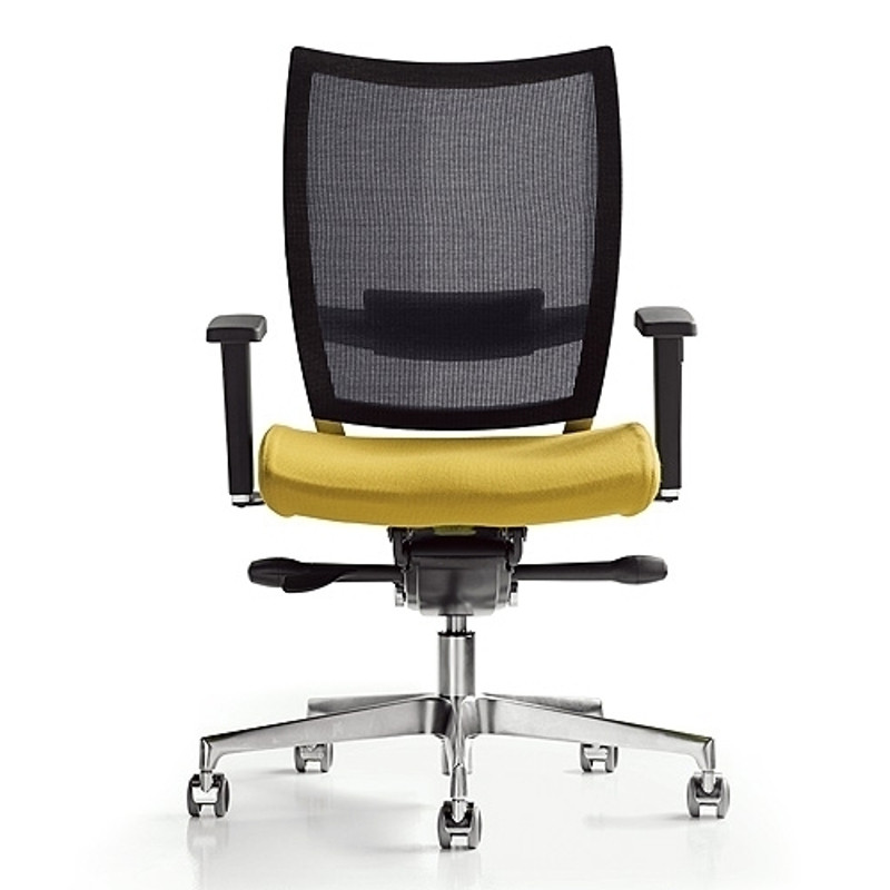 Nest kárpitozott vezetõi irodai szék - hálós háttámlával