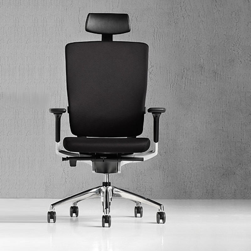 Style kárpitozott állítható magasságú vezetõi irodai szék - fejtámlával