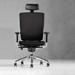 Style kárpitozott állítható magasságú vezetõi irodai szék - fejtámlával 05 Műanyag karosszékek Diemme