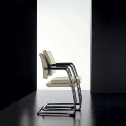 Venus kárpitozott szánkótalpas irodai szék