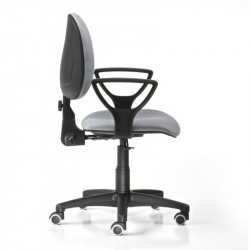 Dublino állítható magasságú kárpitozott irodai szék 05 Műanyag karosszékek Diemme