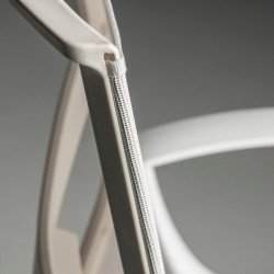 Fit Mesh fehér hálós háttámlájú irodai szék - állítható magasságú