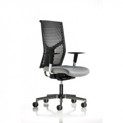 Fit Poly fekete polipropilén háttámlájú irodai szék - állítható magasságú 05 Műanyag karosszékek Diemme