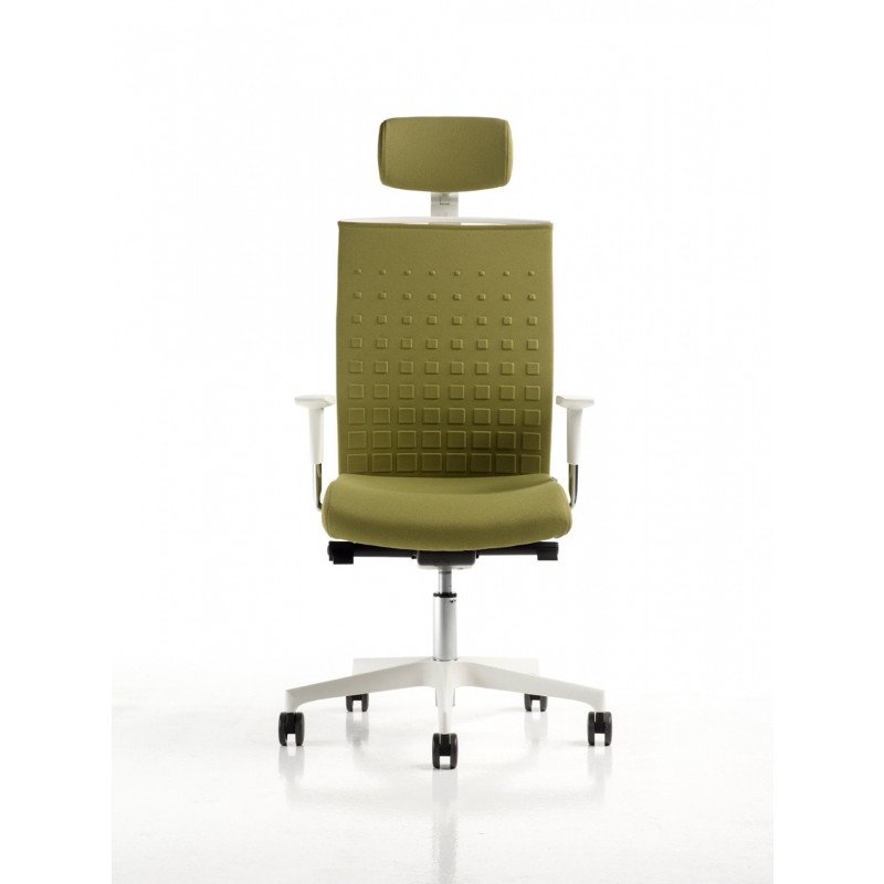 Fit Up hõformázott polipropilén háttámlájú irodai szék - fekete vázzal