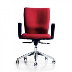 Five állítható magasságú kárpitozott irodai szék