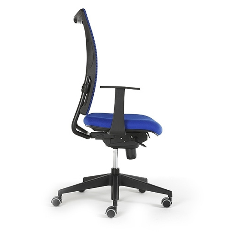 Flash kárpitozott irodai szék fix karfákkal