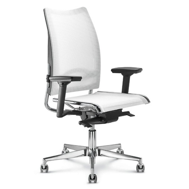 Flash hálós irodai szék fix karfákkal