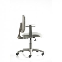 Free kárpitozott irodai szék fix karfákkal