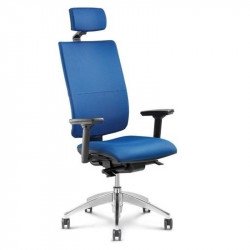 Goal kárpitozott irodai szék - elölrõl párnázott és kárpitozott háttámlával