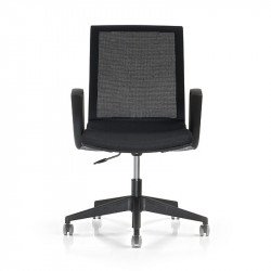 Key állítható magasságú irodai szék - fekete - fekete lábbal