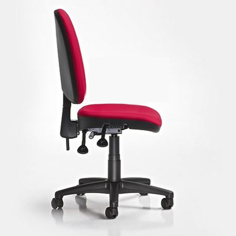 Ring kárpitozott irodai szék karfák nélkül