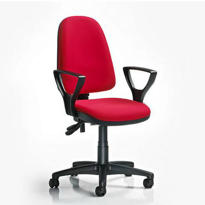 Ring kárpitozott irodai szék fix karfákkal