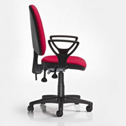 Ring kárpitozott irodai szék fix karfákkal