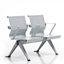 Aira fémvázas kétszemélyes pad 06 Vendéglátás Diemme