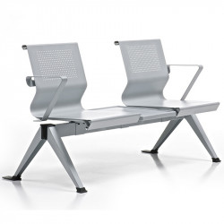 Aira fémvázas kétüléses pad kisasztallal 06 Vendéglátás Diemme