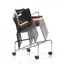 Ice fémvázas szék párnázott üléssel