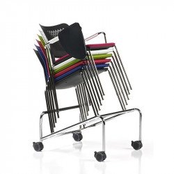 Ice fémvázas karosszék párnázott üléssel