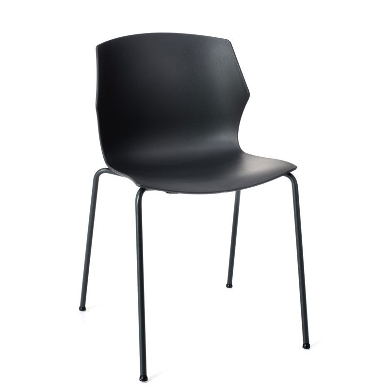 No Frill kárpitozott fémvázas szék