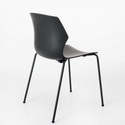 No Frill kárpitozott fémvázas szék