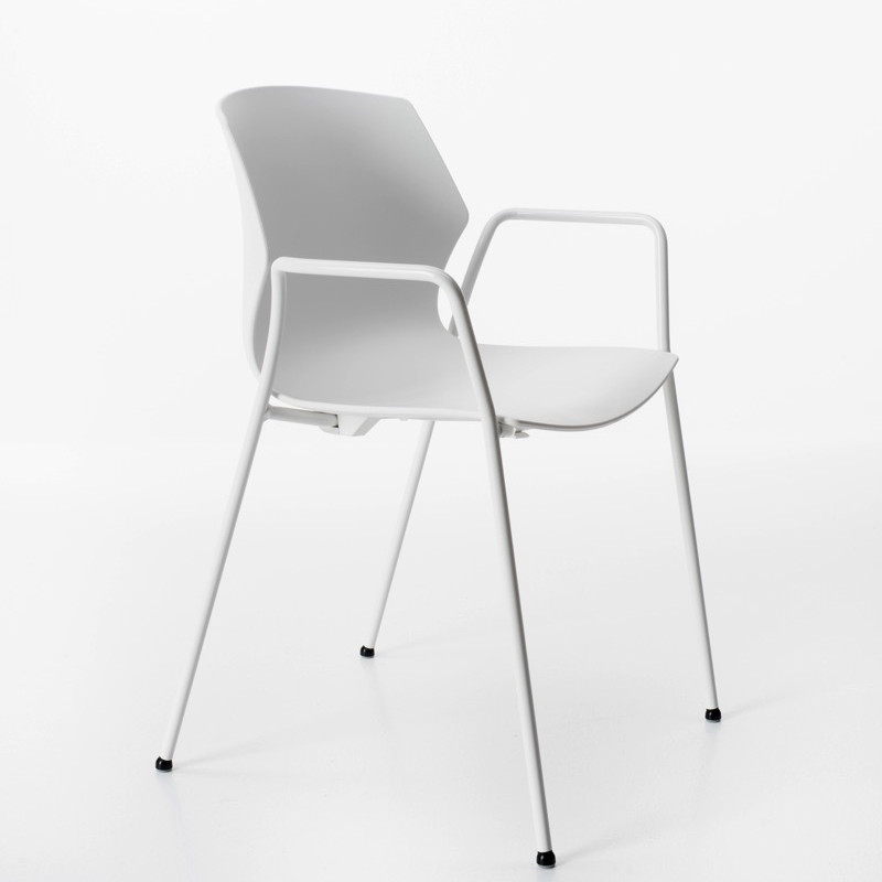 No Frill kárpitozott fémvázas karosszék