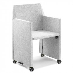 Origami fotel görgõkkel 05 Fémvázas karosszékek Diemme