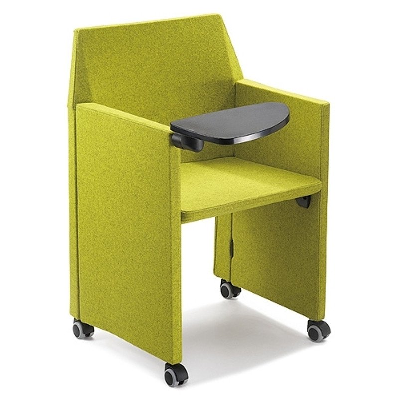 Origami fotel görgõkkel - felszerelhetõ kis íróasztallal