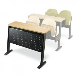 Oxford kétszemélyes pad egység - elsõ sor - csak asztallal 05 Fémvázas karosszékek Diemme