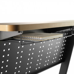 Oxford kétszemélyes pad egység - elsõ sor - csak asztallal