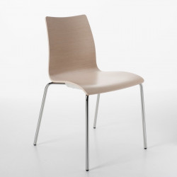 Perfecta szék fehérített tölgy üléssel 03 Favázas étkezőszékek Diemme