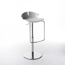 Redhot kárpitozott fém vázas szánkótalpas bárszék 04 Fémvázas bárszékek Diemme