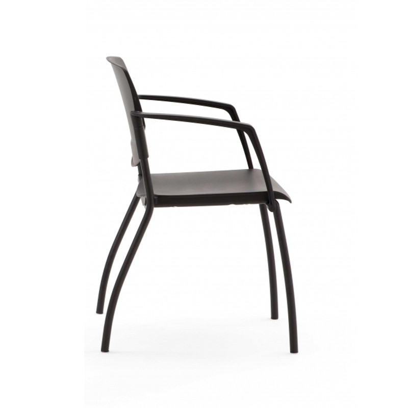 Sunny polipropilén vázas szék fekete