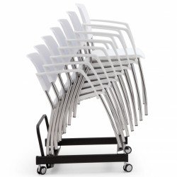 Sunny polipropilén vázas szék fekete