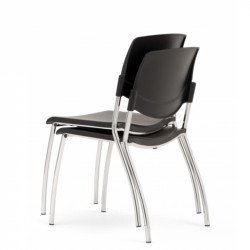 Sunny polipropilén vázas szék fekete