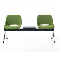 Clea kárpitozott kétszemélyes pad kisasztallal