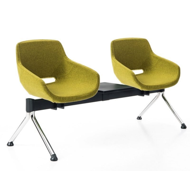 Clea Plus kárpitozott kétszemélyes pad kisasztallal