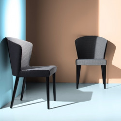 Konté kárpitozott szék kõrisfa lábakkal