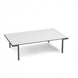 Hall fehér dohányzóasztal HPL asztallappal 65x110cm 02 Dohányzóasztalok Diemme