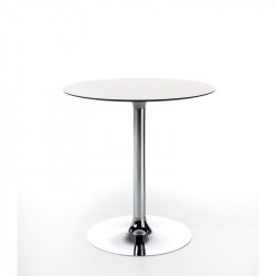 Welcome fehér lerakóasztal - dohányzóasztal HPL asztallappal 71cm magas 02 Dohányzóasztalok Diemme