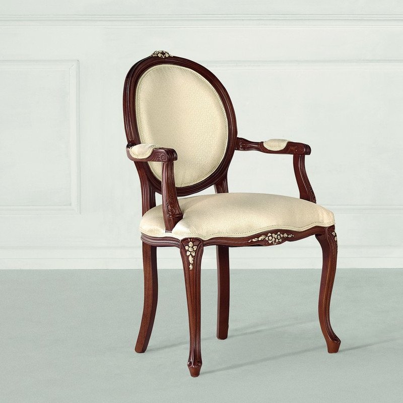 Brianzola 107-C Ovális kárpitozott karosszék