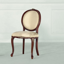 Brianzola 107-S Ovális kárpitozott szék 03 Barokk székek Mobilsedia