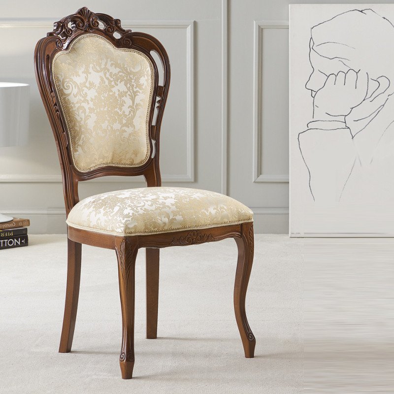 Traforata 109-S kárpitozott barokk szék