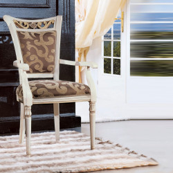 Boheme 163-C kárpitozott barokk karosszék 05 Barokk karosszékek Mobilsedia