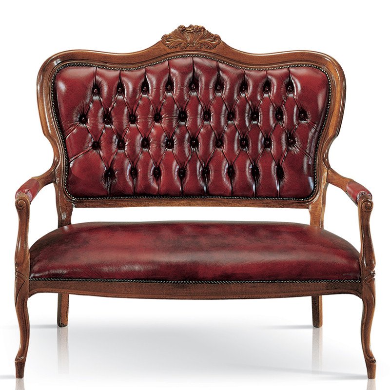 Cresta 203-D két üléses kárpitozott kanapé