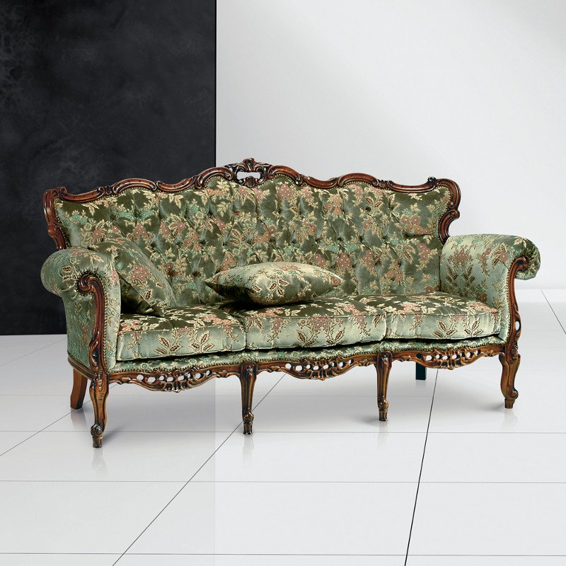 Parigi 304-A három üléses kárpitozott kanapé